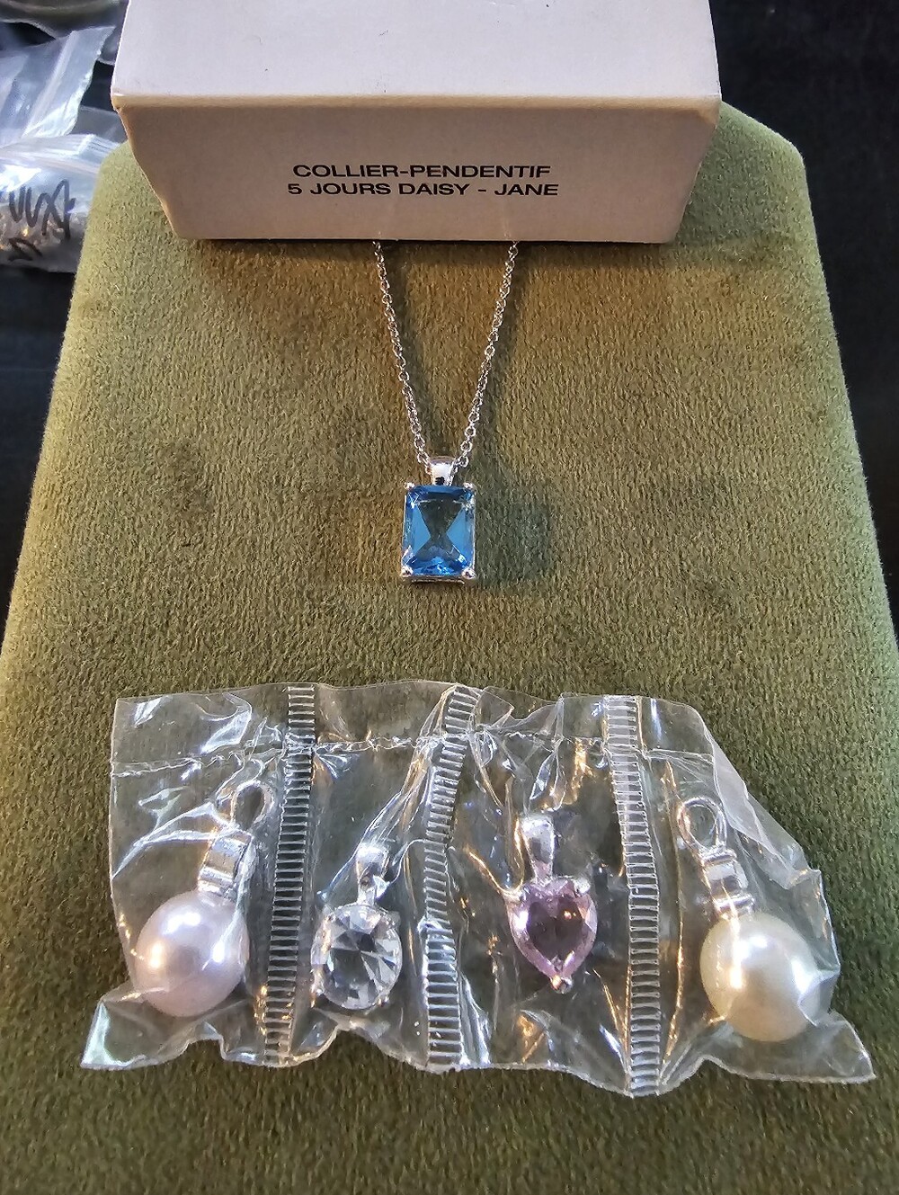 Avon Necklace Charm Set